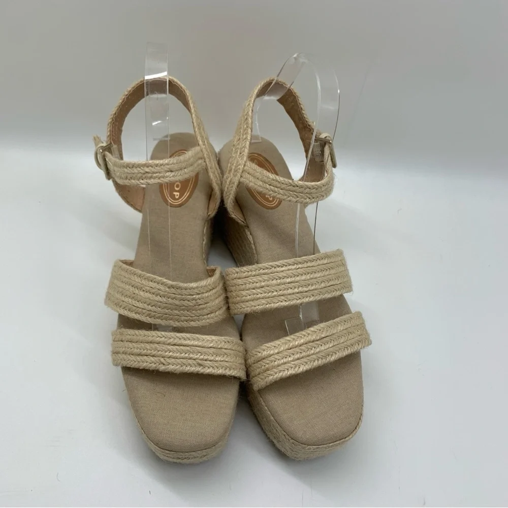 Scoop NYC Women's Jute Wrapped Wedge Sandals Size 10 NWOT - Picture 7 of 14